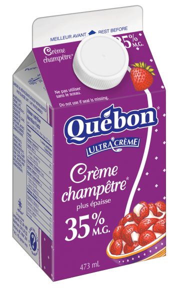 473ML crème 35% champêtre québon